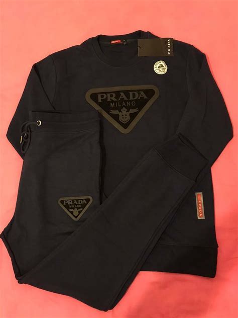 prada men clothing|prada tracksuit men's uk.